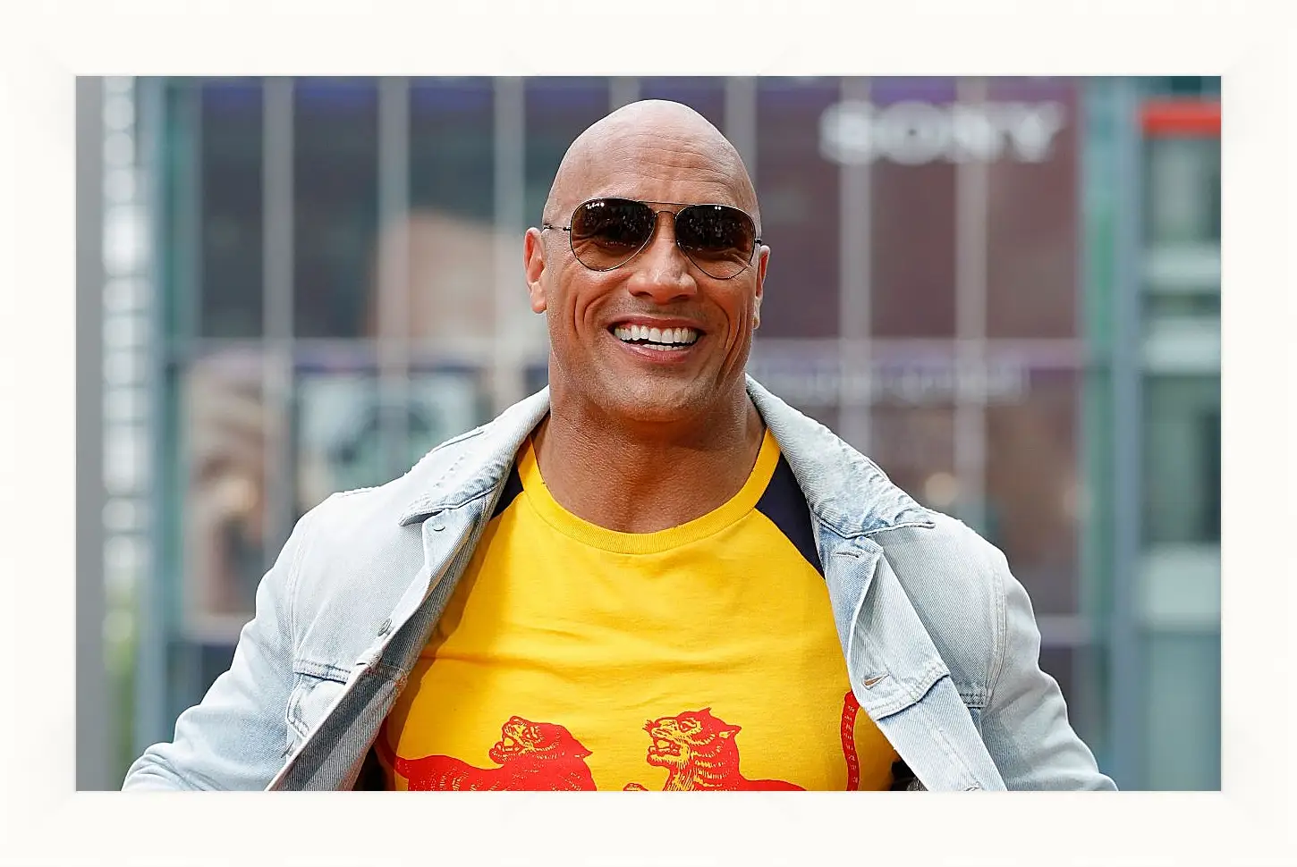 Картина в раме - Dwayne Douglas Johnson. Дуэйн Джонсон (Скала)