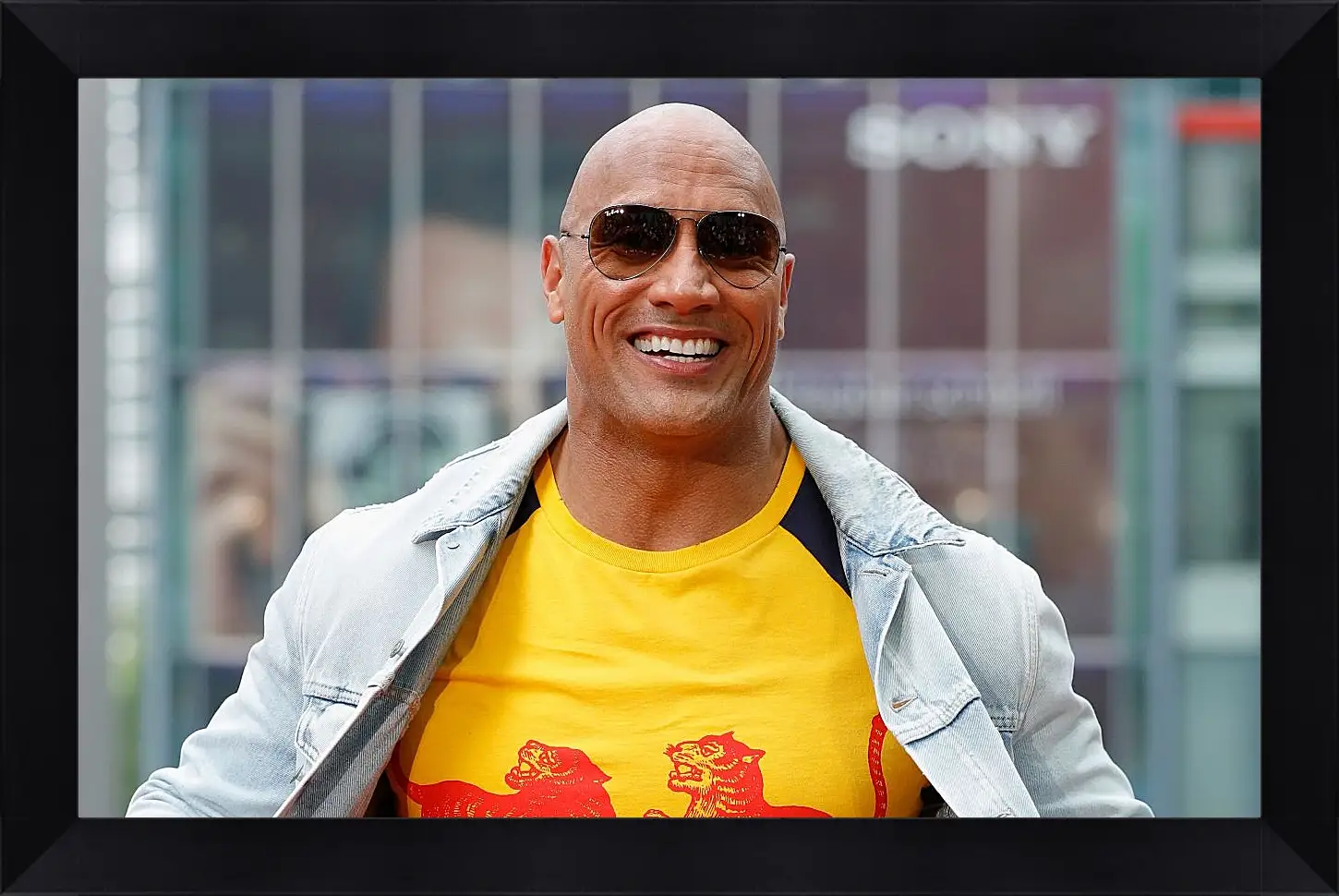 Картина в раме - Dwayne Douglas Johnson. Дуэйн Джонсон (Скала)