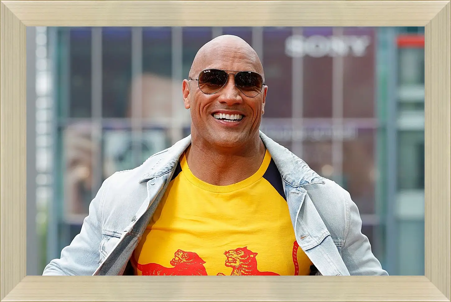 Картина в раме - Dwayne Douglas Johnson. Дуэйн Джонсон (Скала)