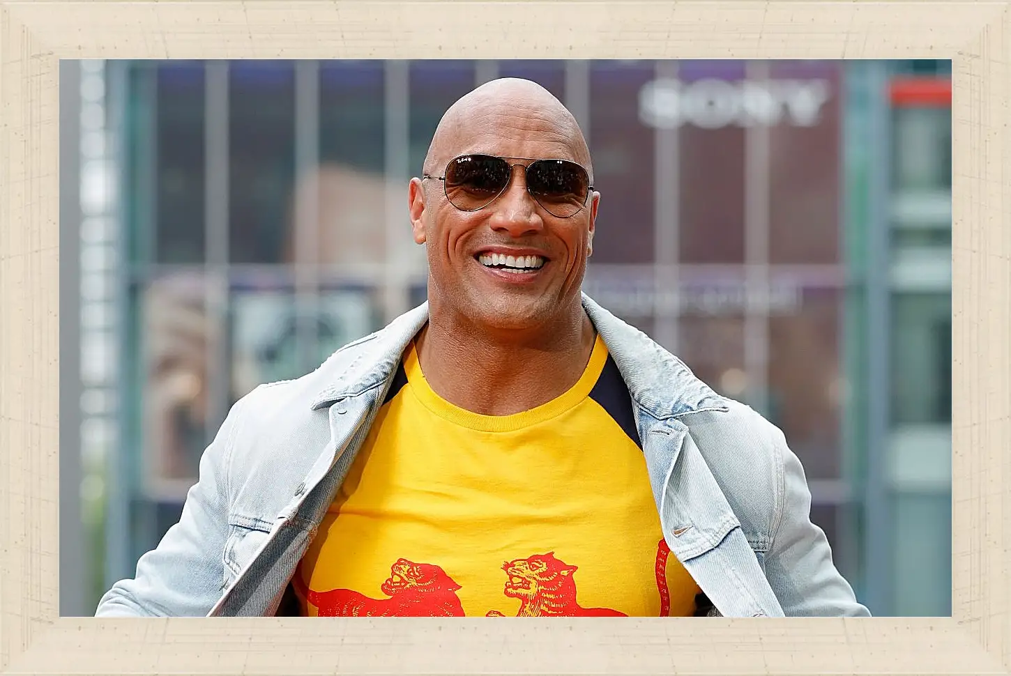 Картина в раме - Dwayne Douglas Johnson. Дуэйн Джонсон (Скала)