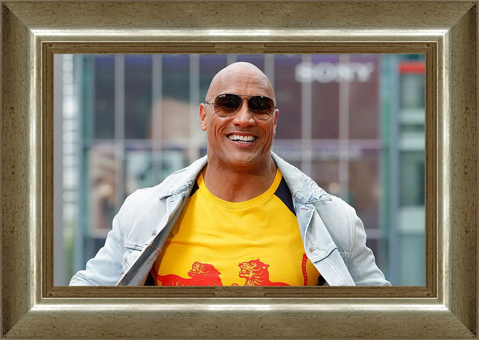 Картина в раме - Dwayne Douglas Johnson. Дуэйн Джонсон (Скала)