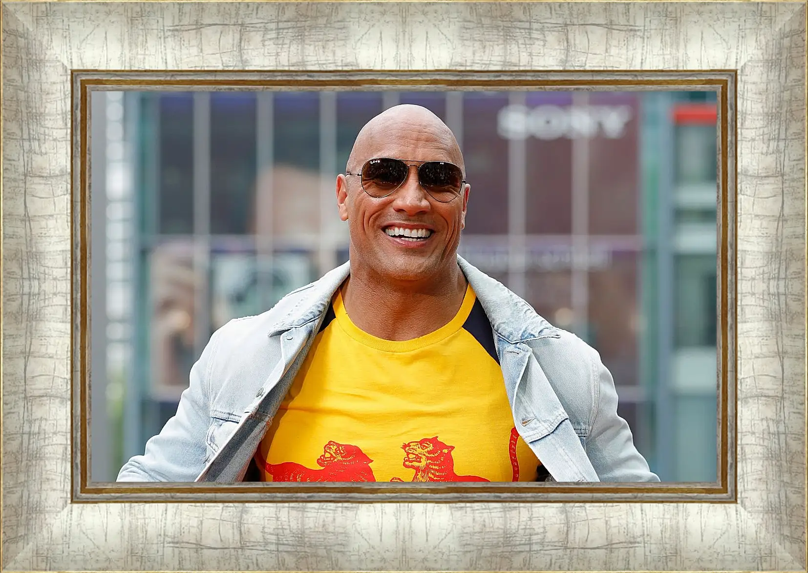 Картина в раме - Dwayne Douglas Johnson. Дуэйн Джонсон (Скала)