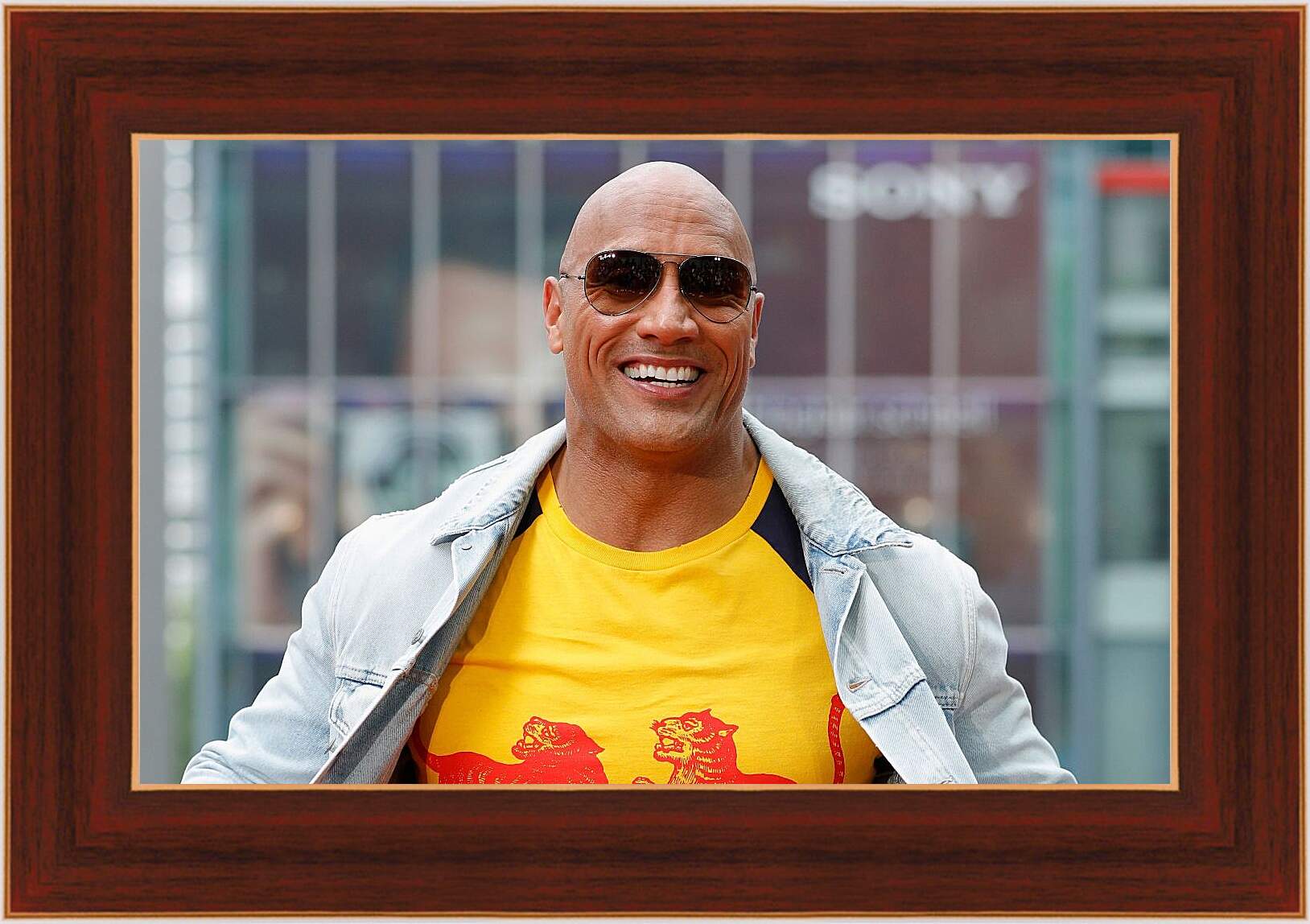 Картина в раме - Dwayne Douglas Johnson. Дуэйн Джонсон (Скала)