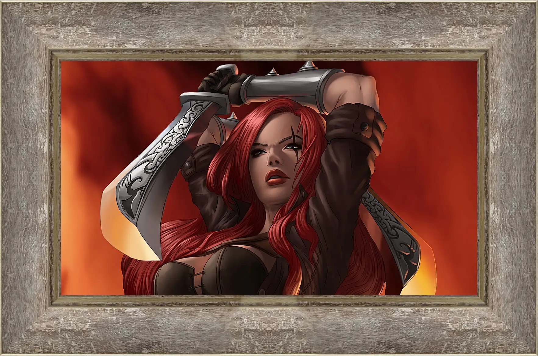 Картина в раме - League Of Legends
