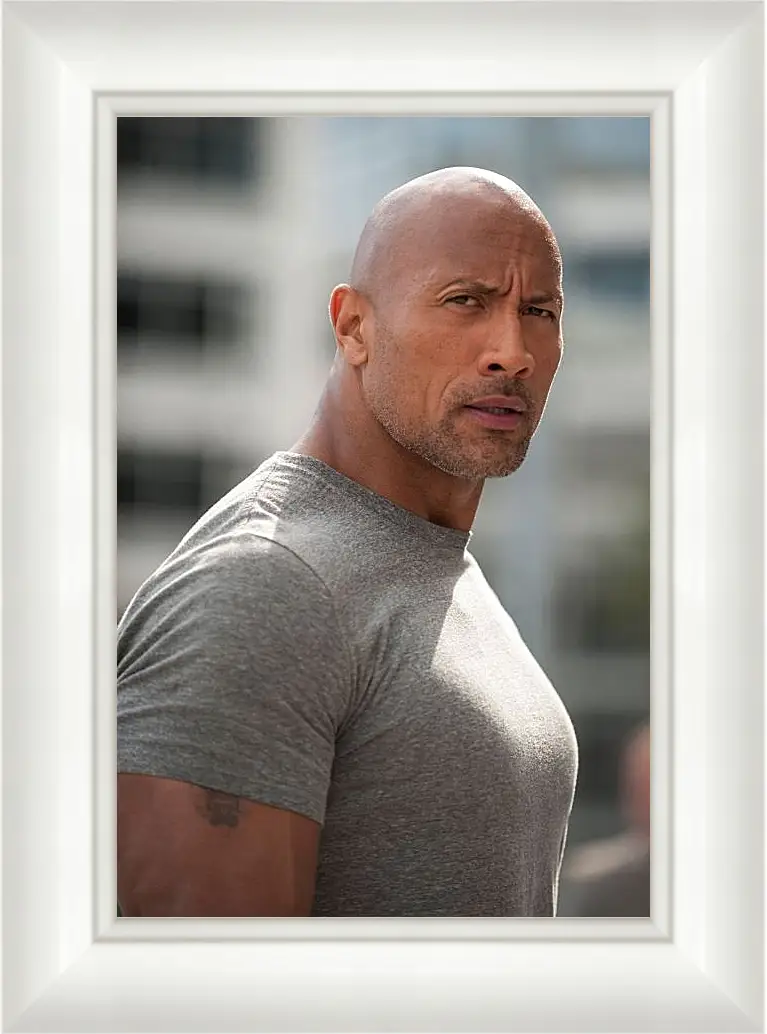 Картина в раме - Dwayne Douglas Johnson. Дуэйн Джонсон (Скала)