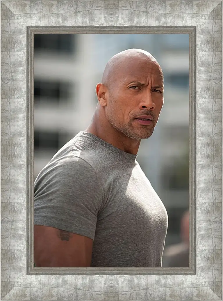 Картина в раме - Dwayne Douglas Johnson. Дуэйн Джонсон (Скала)