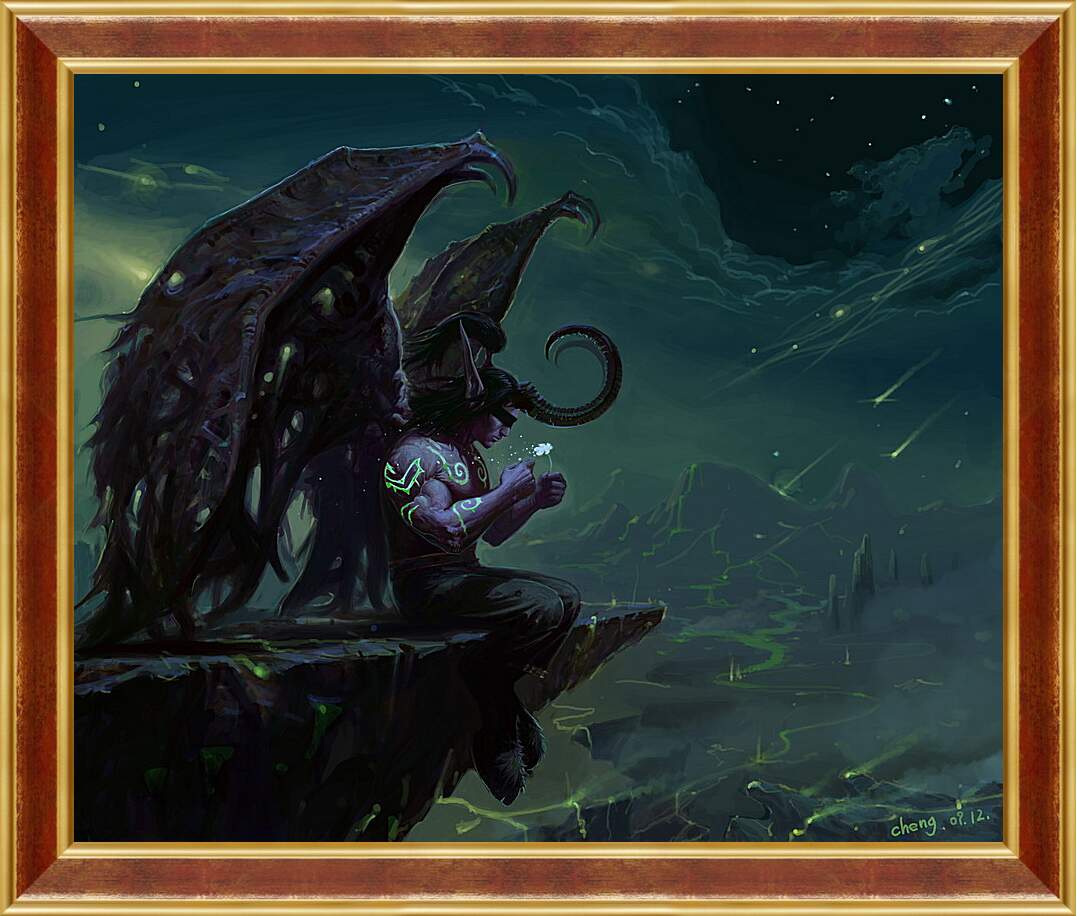 Картина в раме - World Of Warcraft