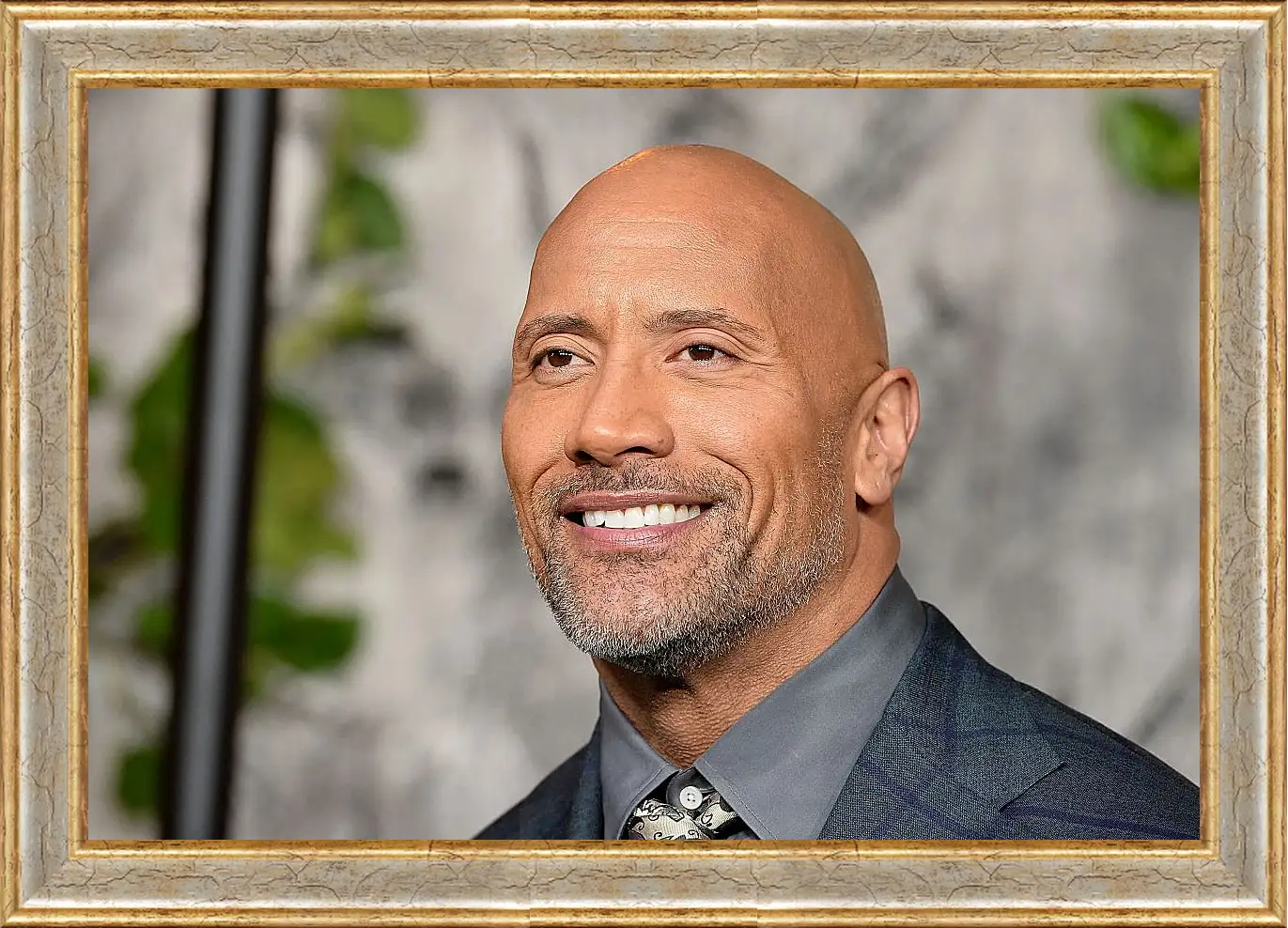 Картина в раме - Dwayne Douglas Johnson. Дуэйн Джонсон (Скала)