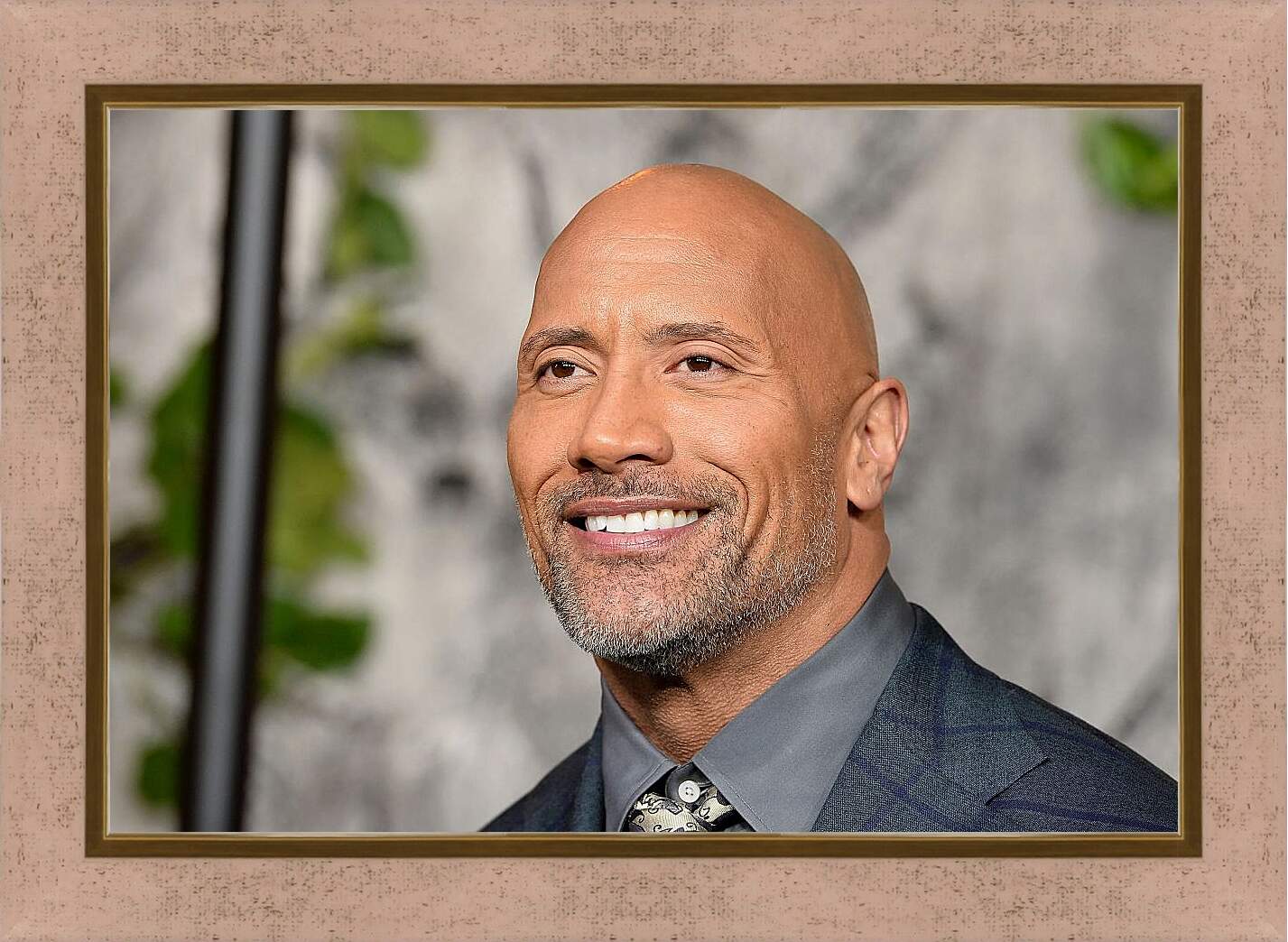 Картина в раме - Dwayne Douglas Johnson. Дуэйн Джонсон (Скала)