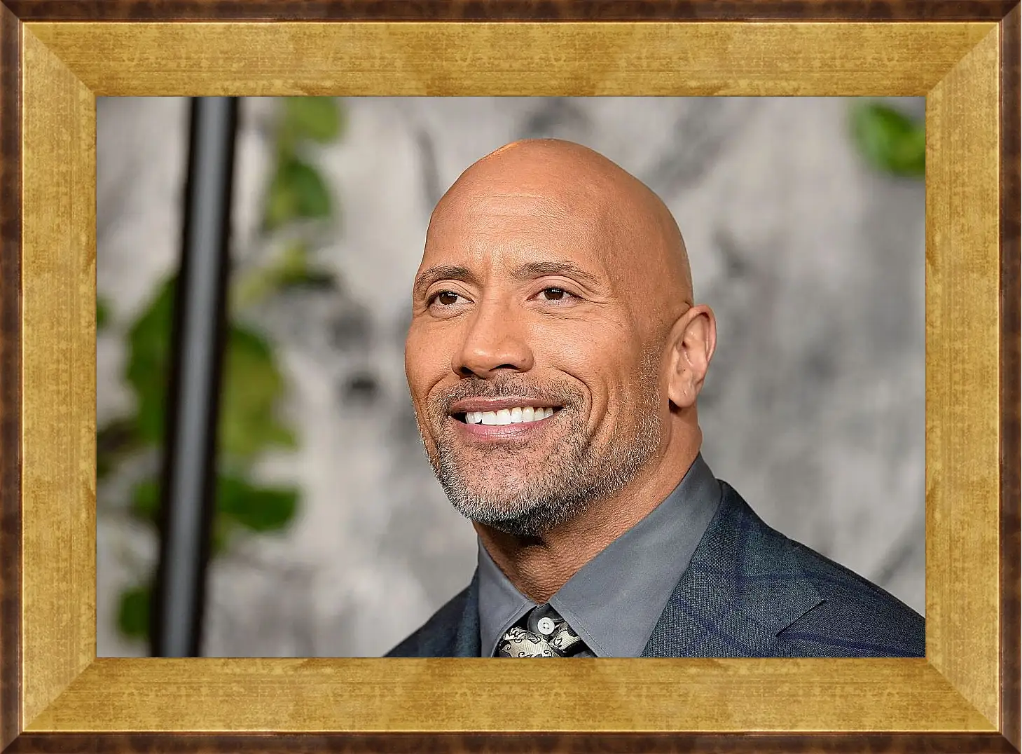 Картина в раме - Dwayne Douglas Johnson. Дуэйн Джонсон (Скала)