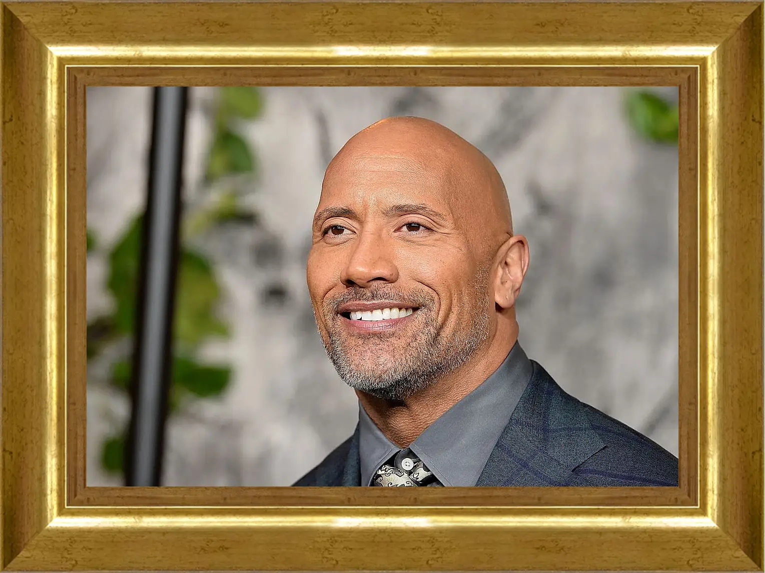 Картина в раме - Dwayne Douglas Johnson. Дуэйн Джонсон (Скала)