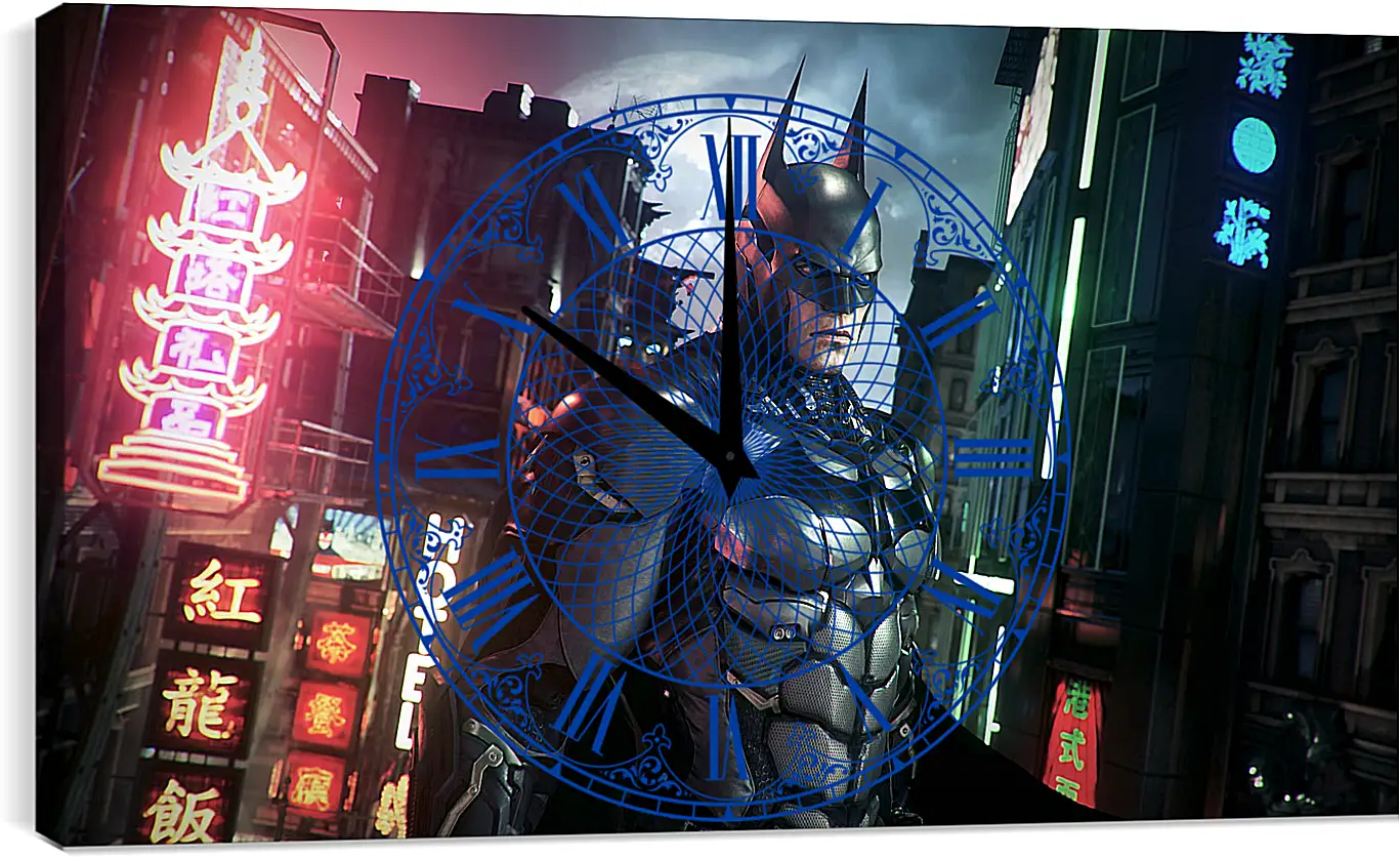 Часы картина - Batman: Arkham Knight