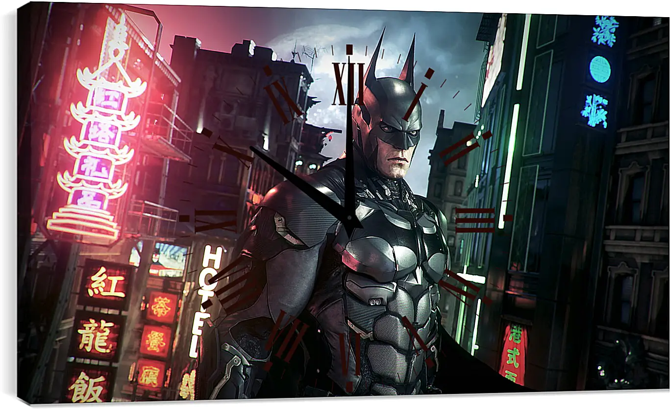 Часы картина - Batman: Arkham Knight