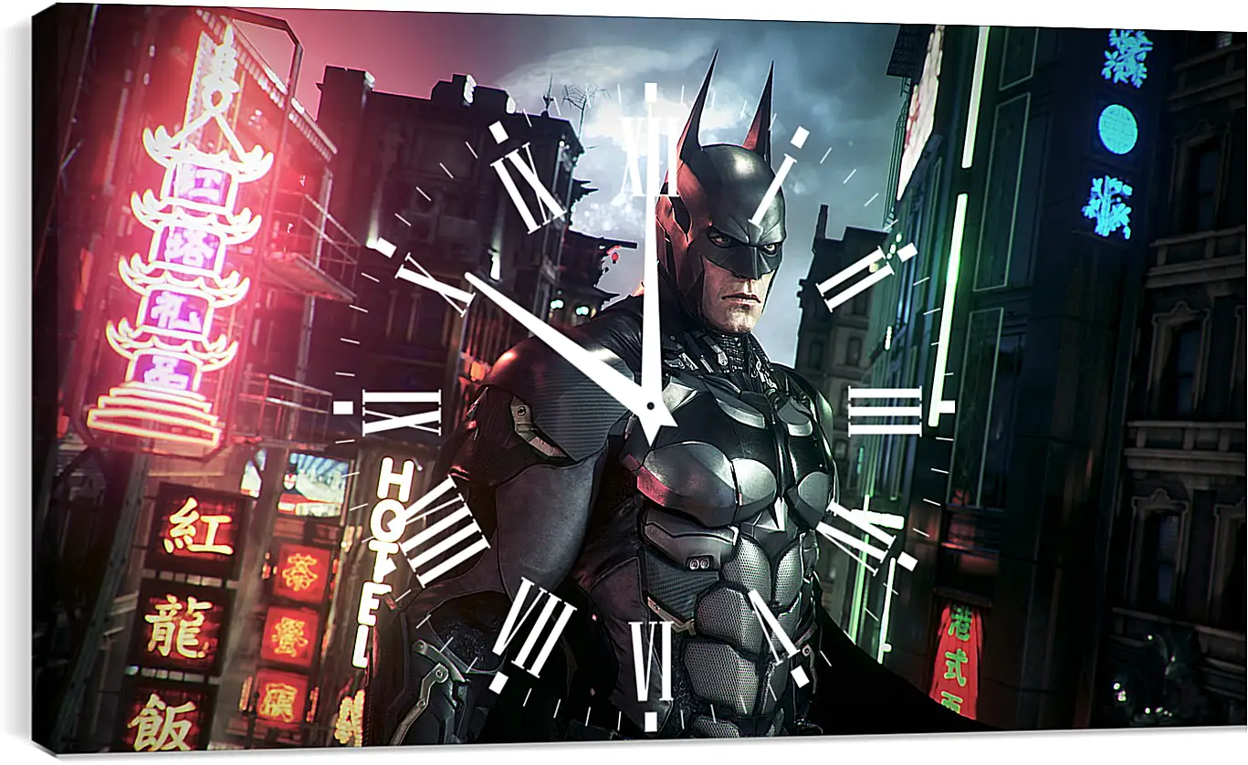 Часы картина - Batman: Arkham Knight