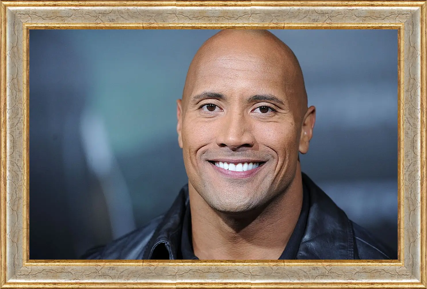 Картина в раме - Dwayne Douglas Johnson. Дуэйн Джонсон (Скала)