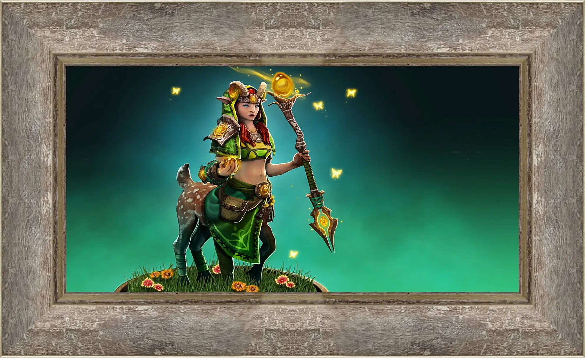 Картина в раме - DotA 2