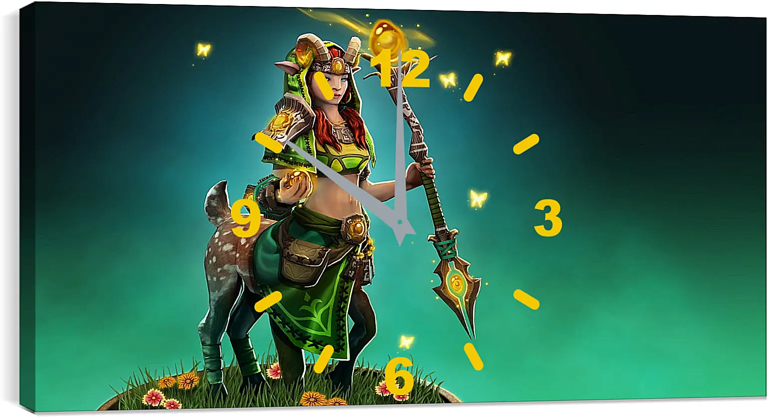 Часы картина - DotA 2
