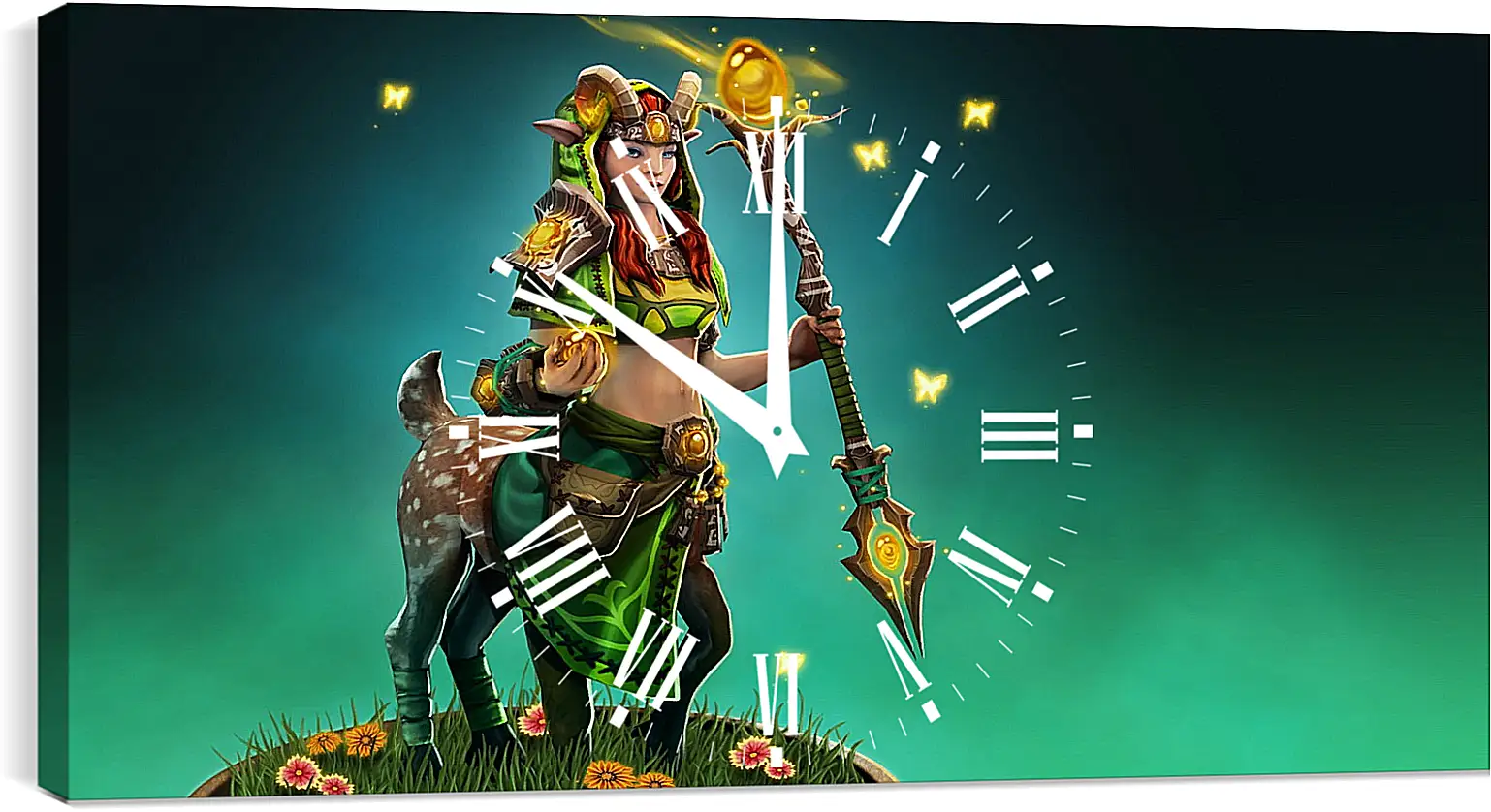 Часы картина - DotA 2