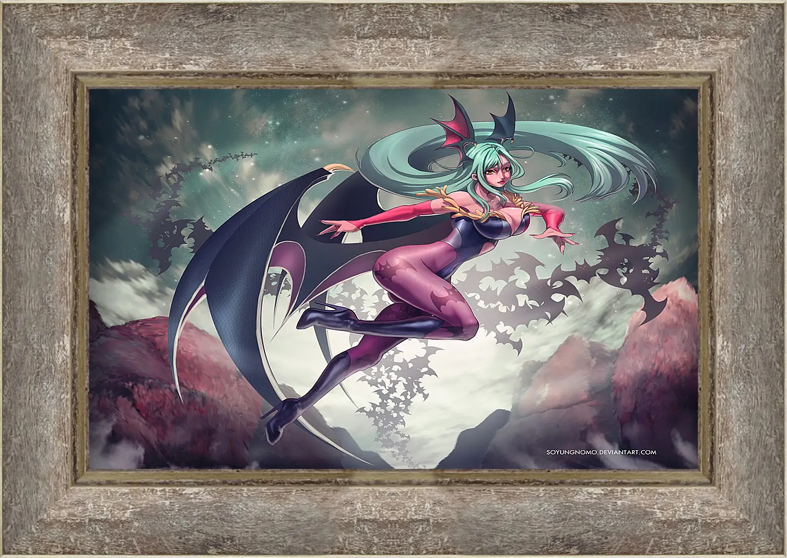Картина в раме - Darkstalkers
