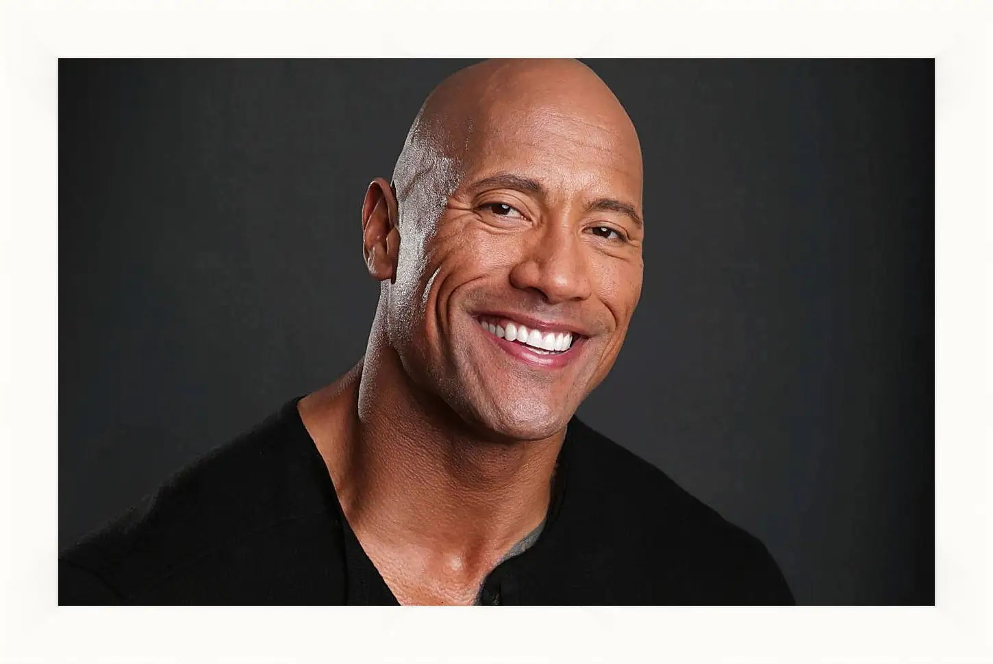 Картина в раме - Dwayne Douglas Johnson. Дуэйн Джонсон (Скала)