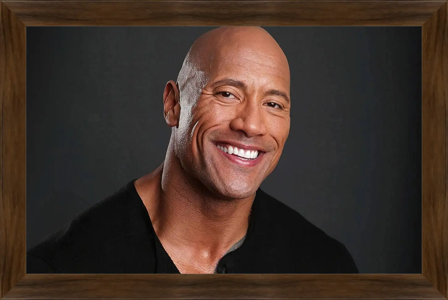 Картина в раме - Dwayne Douglas Johnson. Дуэйн Джонсон (Скала)