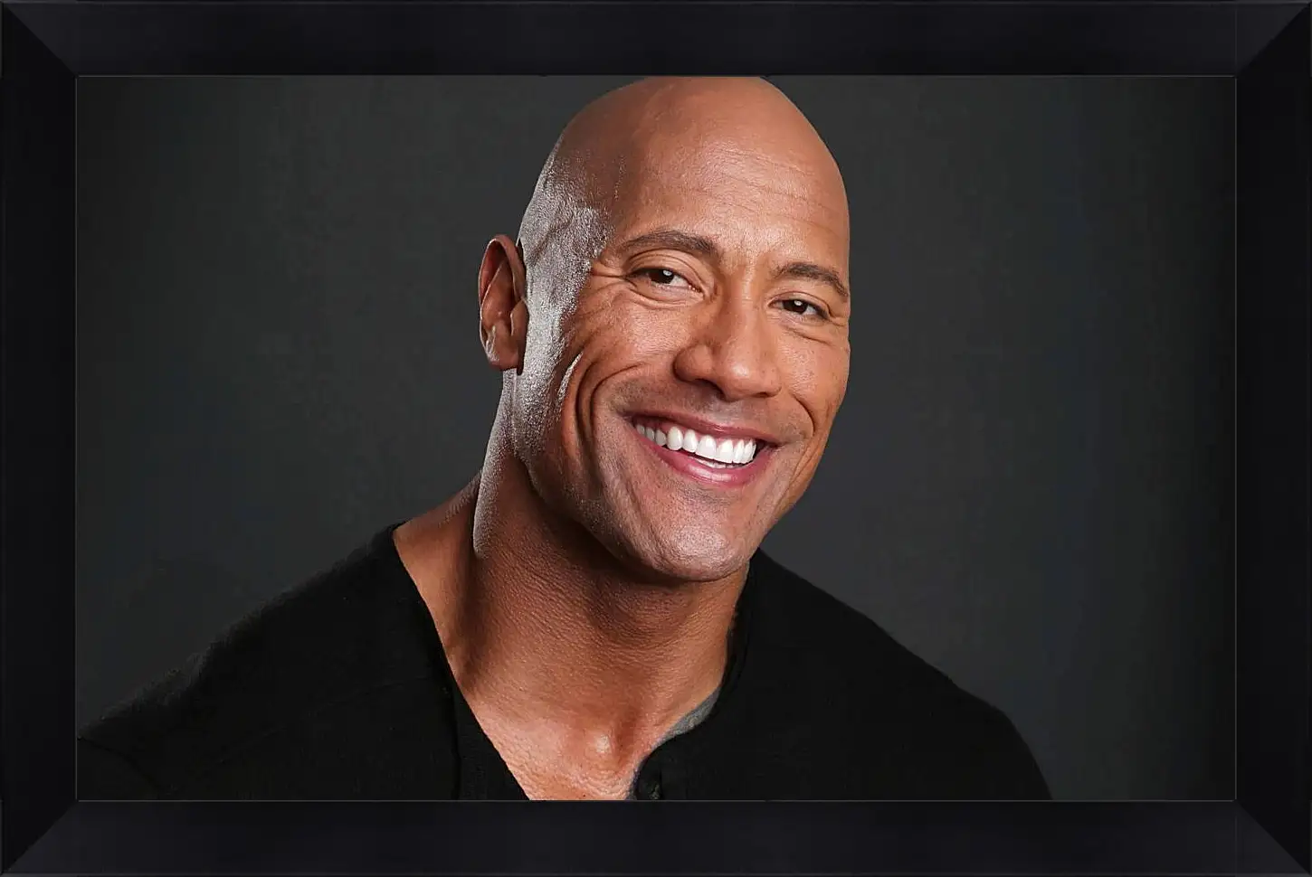 Картина в раме - Dwayne Douglas Johnson. Дуэйн Джонсон (Скала)