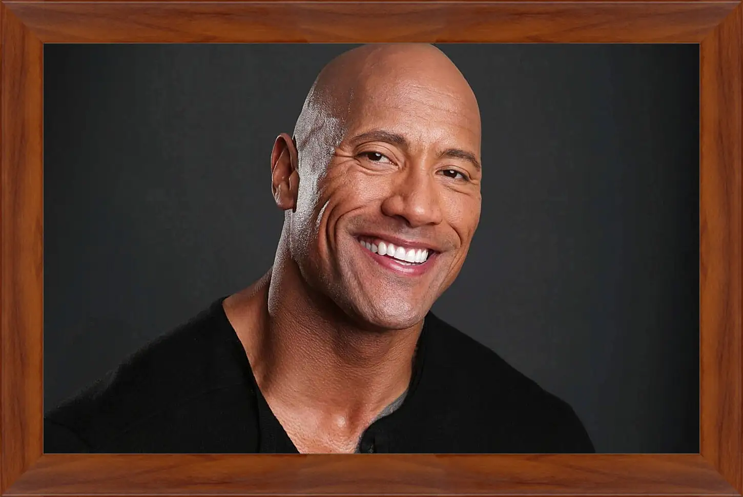 Картина в раме - Dwayne Douglas Johnson. Дуэйн Джонсон (Скала)