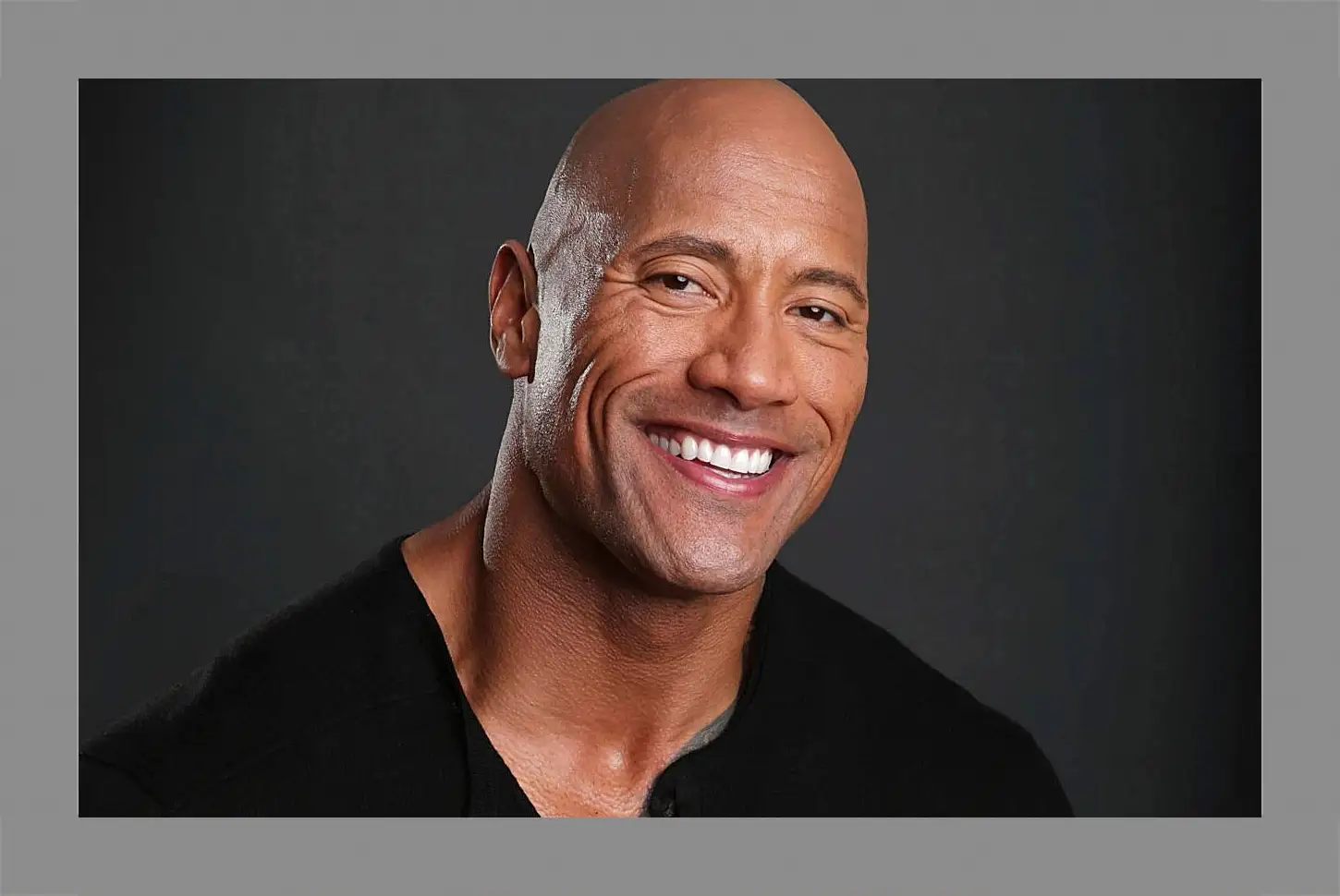 Картина в раме - Dwayne Douglas Johnson. Дуэйн Джонсон (Скала)