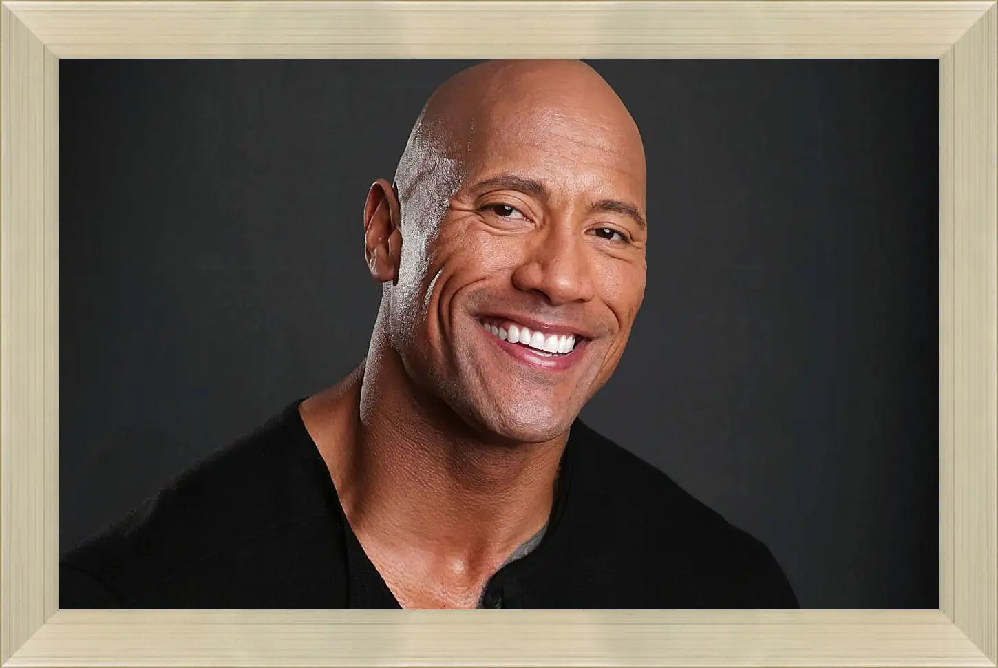 Картина в раме - Dwayne Douglas Johnson. Дуэйн Джонсон (Скала)