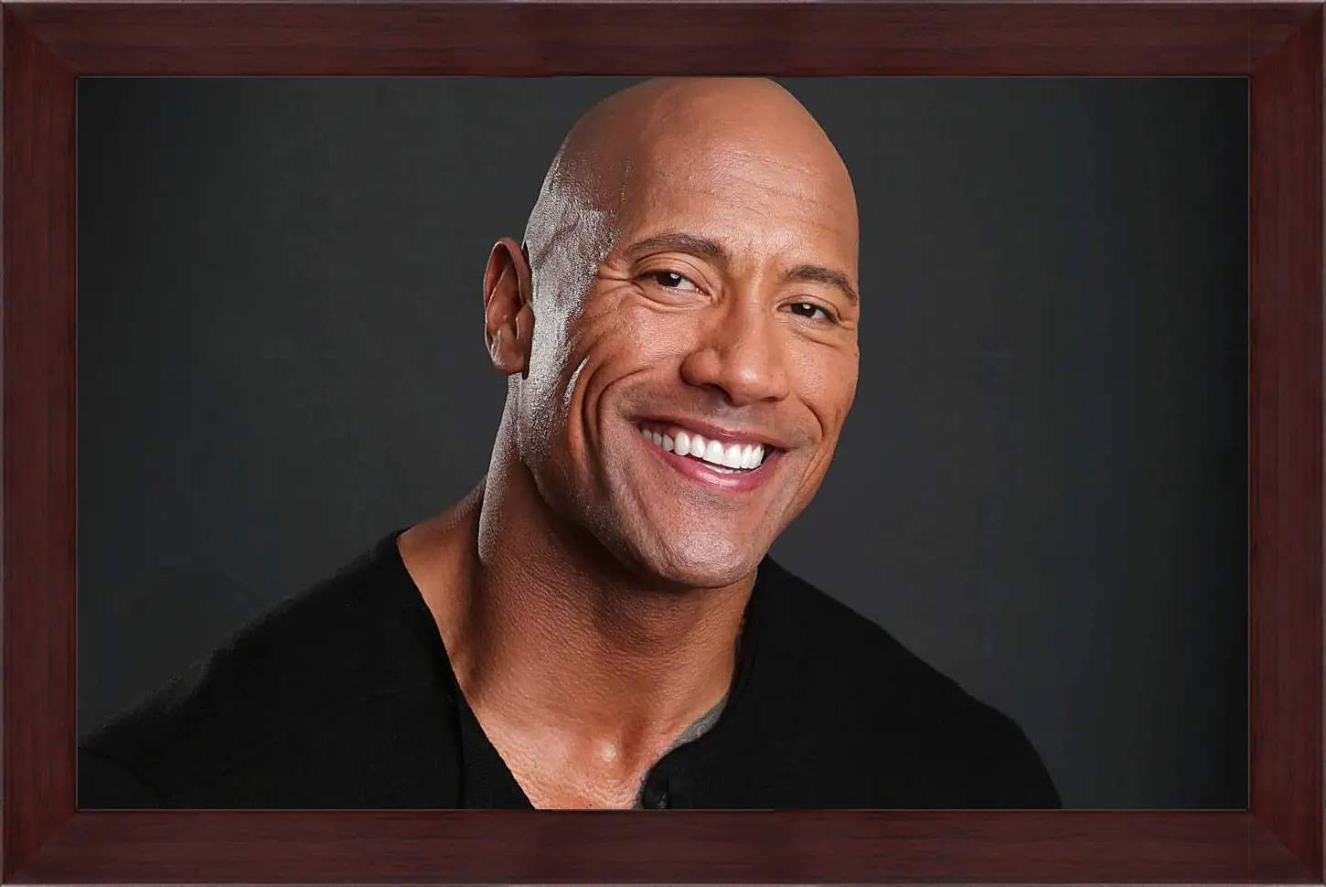 Картина в раме - Dwayne Douglas Johnson. Дуэйн Джонсон (Скала)