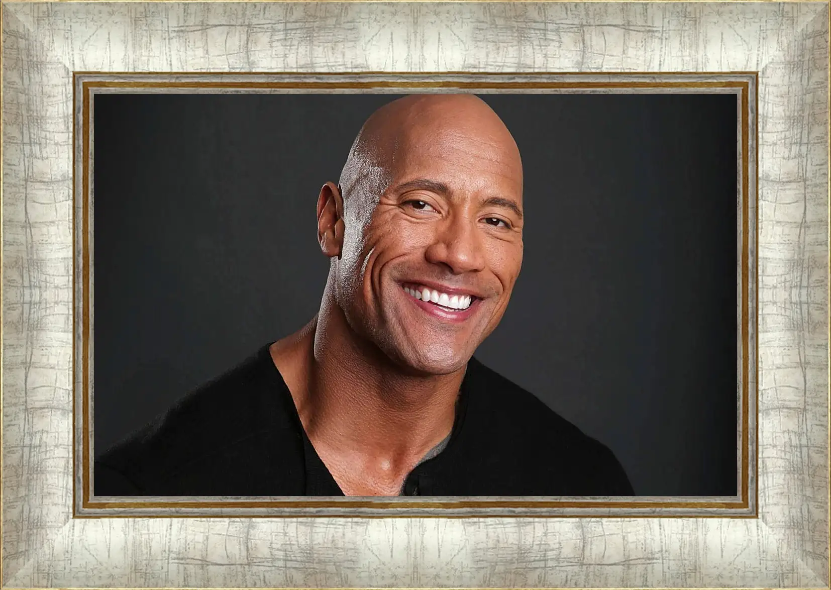 Картина в раме - Dwayne Douglas Johnson. Дуэйн Джонсон (Скала)