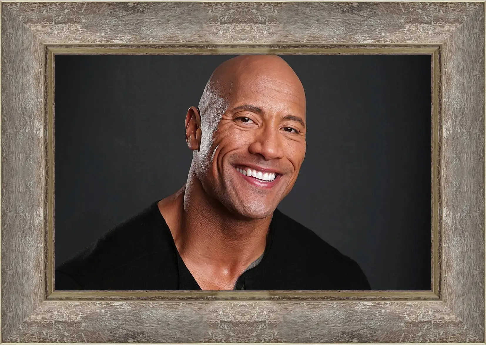 Картина в раме - Dwayne Douglas Johnson. Дуэйн Джонсон (Скала)