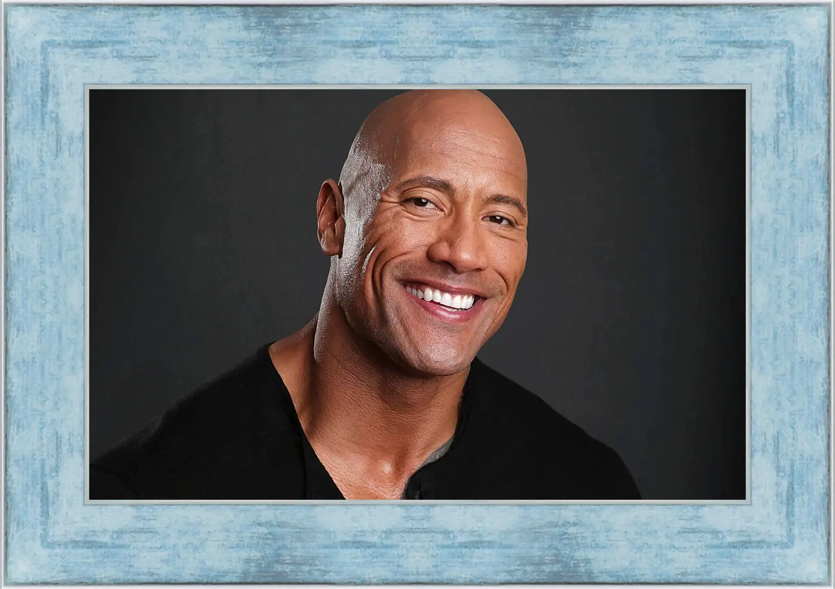 Картина в раме - Dwayne Douglas Johnson. Дуэйн Джонсон (Скала)