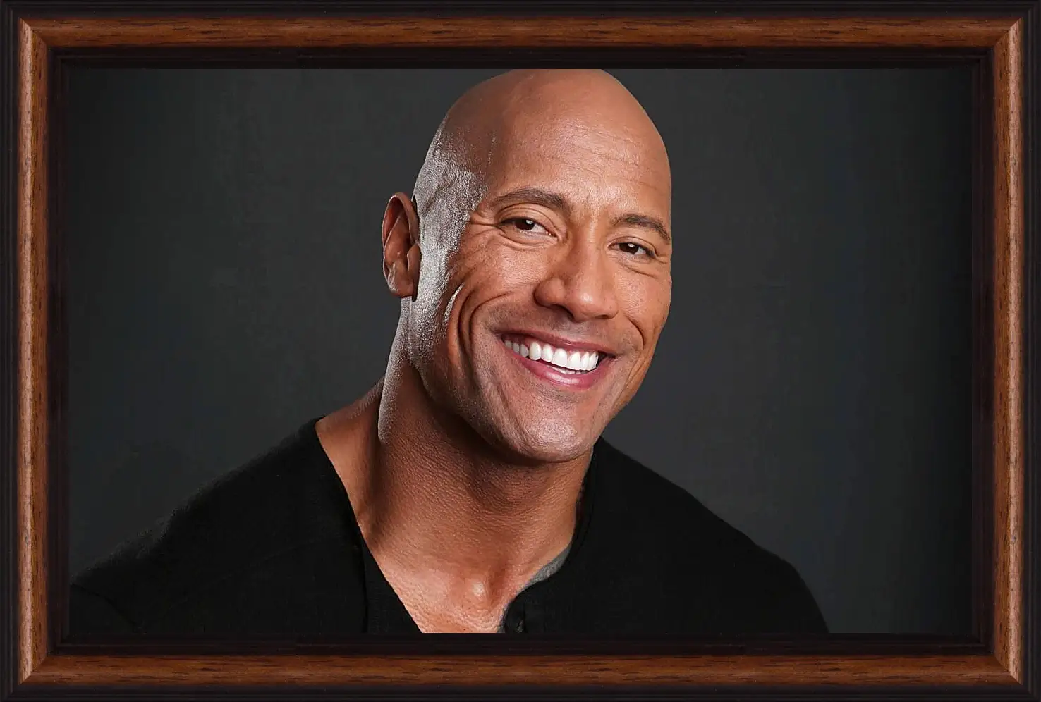 Картина в раме - Dwayne Douglas Johnson. Дуэйн Джонсон (Скала)