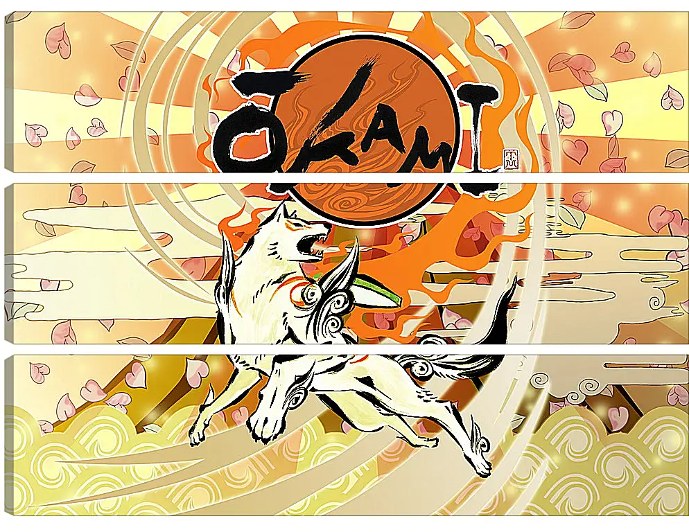 Модульная картина - Ōkami
