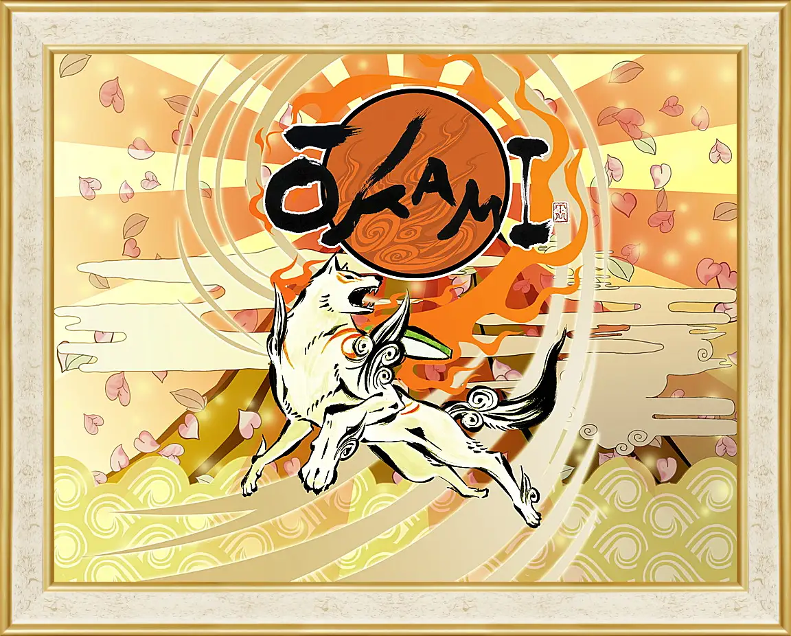 Картина в раме - Ōkami
