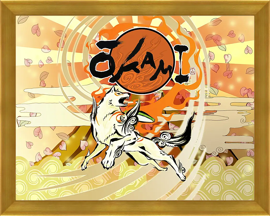 Картина в раме - Ōkami
