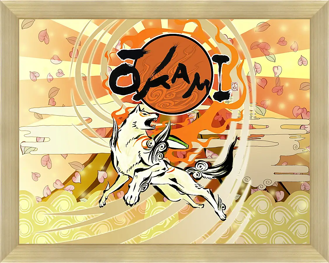 Картина в раме - Ōkami
