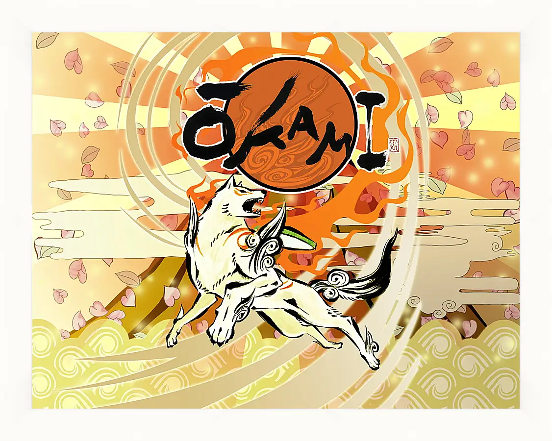 Картина в раме - Ōkami
