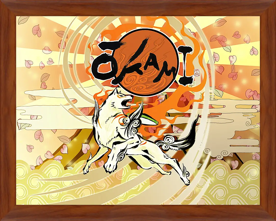 Картина в раме - Ōkami
