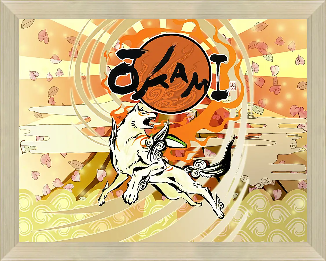 Картина в раме - Ōkami
