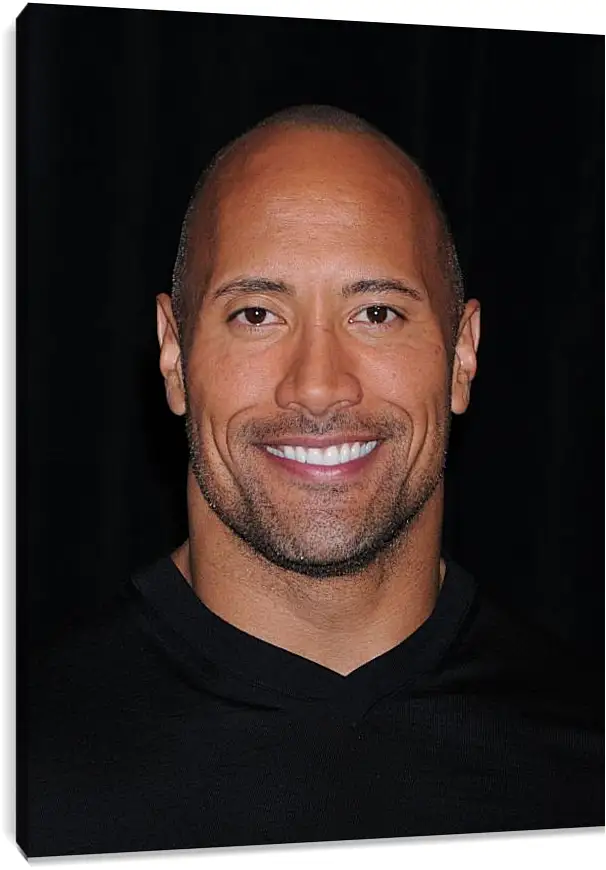 Постер и плакат - Dwayne Douglas Johnson. Дуэйн Джонсон (Скала)