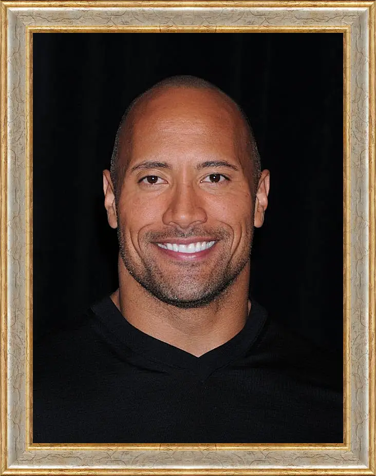 Картина в раме - Dwayne Douglas Johnson. Дуэйн Джонсон (Скала)