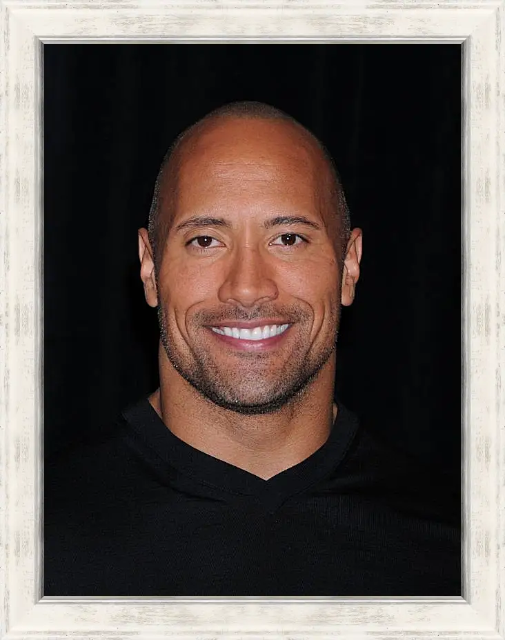 Картина в раме - Dwayne Douglas Johnson. Дуэйн Джонсон (Скала)