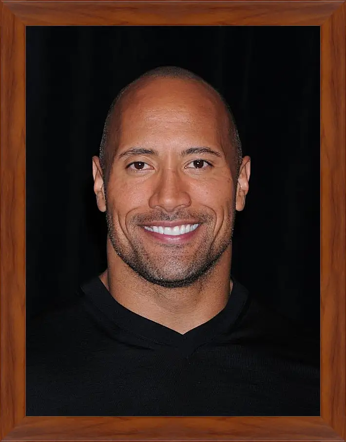 Картина в раме - Dwayne Douglas Johnson. Дуэйн Джонсон (Скала)