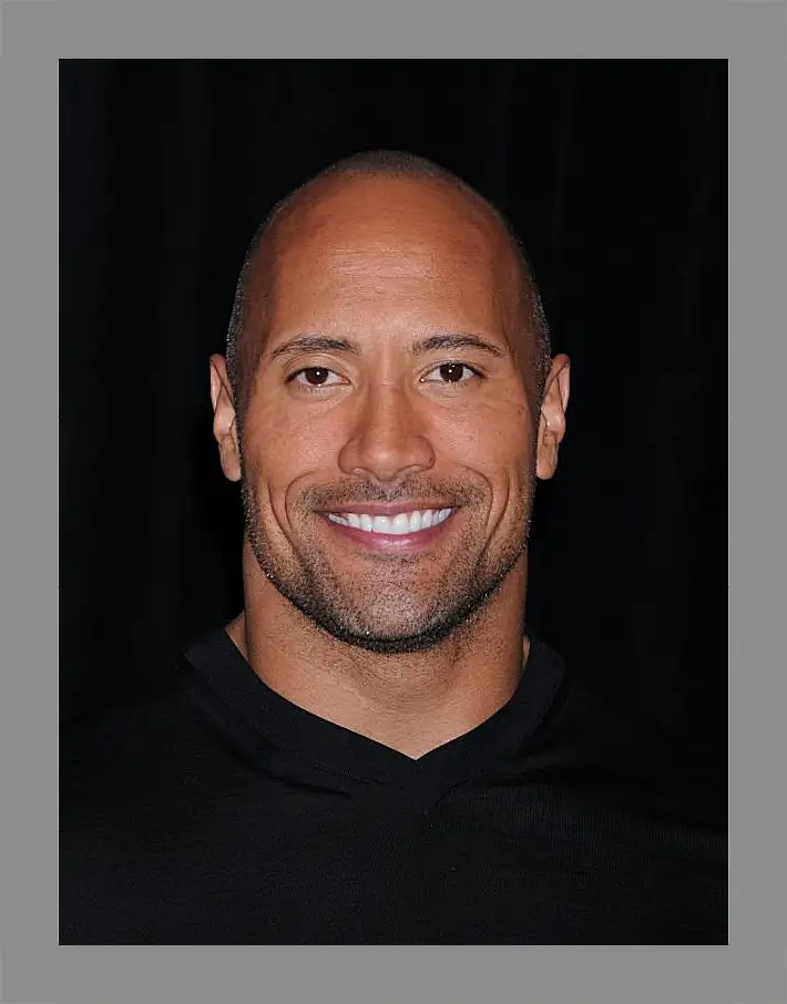 Картина в раме - Dwayne Douglas Johnson. Дуэйн Джонсон (Скала)