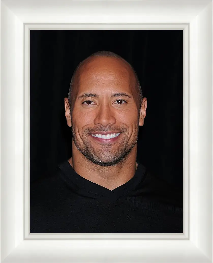 Картина в раме - Dwayne Douglas Johnson. Дуэйн Джонсон (Скала)