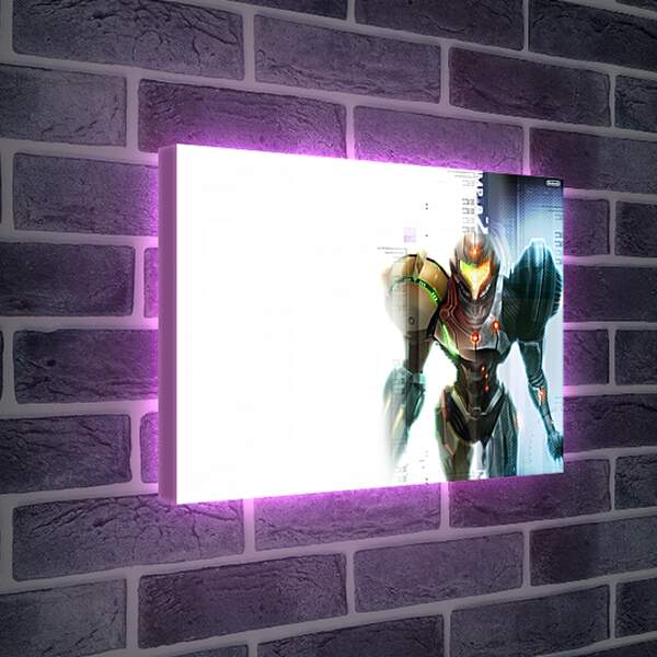 Лайтбокс световая панель - Metroid
