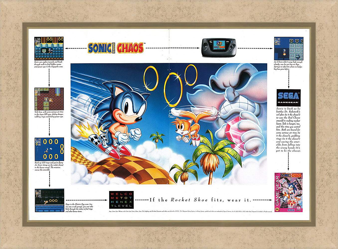 Картина в раме - Sonic Chaos
