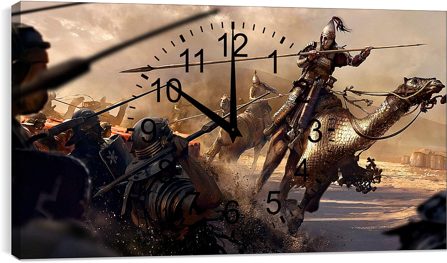 Часы картина - Total War
